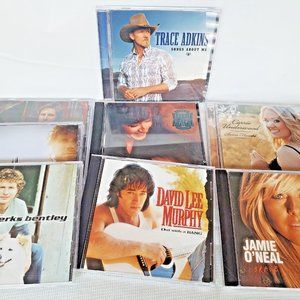 Music CD Mixed Lot of 18 - Carrie Underwood Trace Adkins Dierks Bentley ++++ C1